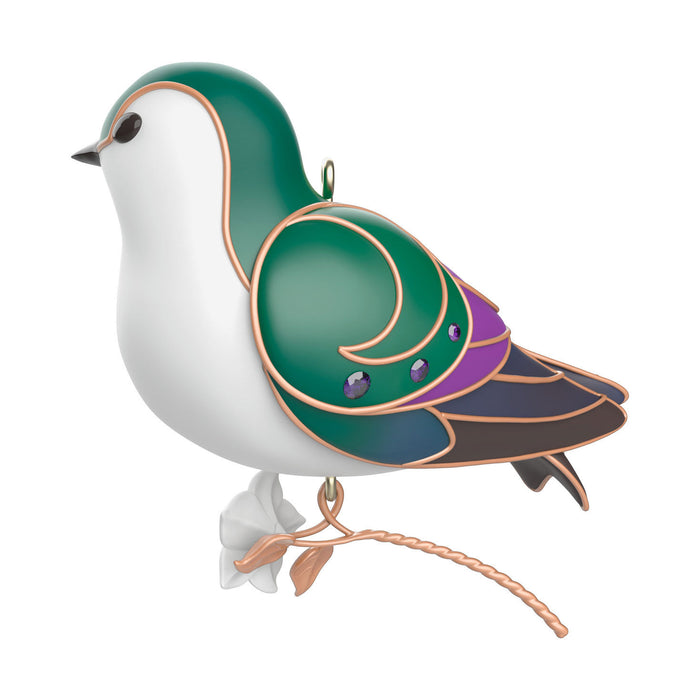 Violet-Green Swallow 2024 Ornament - 20th in The Beauty of Birds Series