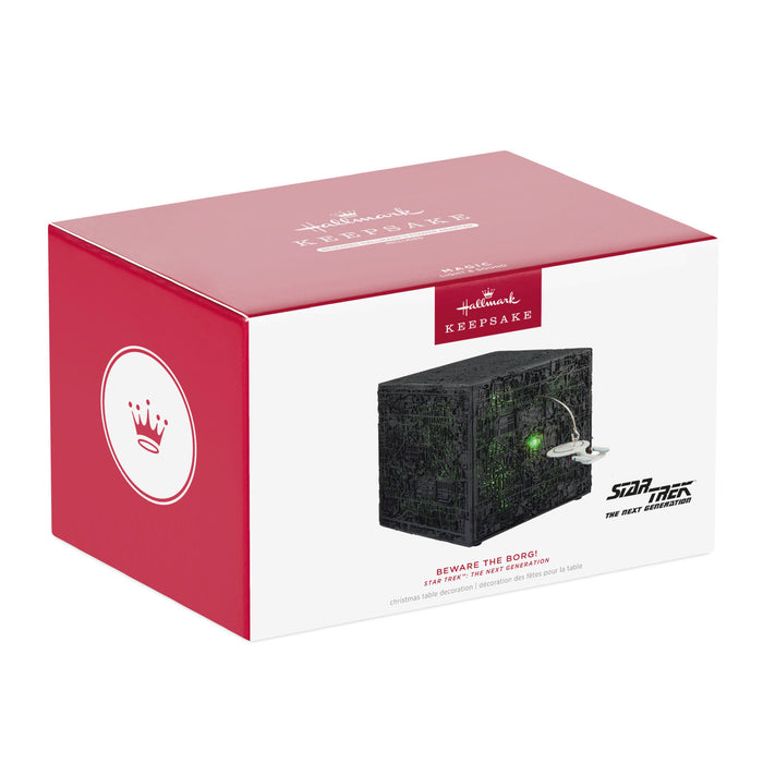 Star Trek™: The Next Generation Beware the Borg! Tabletop Decoration With Light and Sound