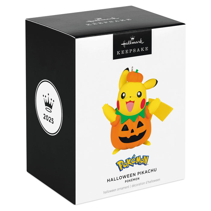 Pokémon Halloween Pikachu 2025 Ornament