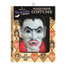 Halloween mask in packaging with decorative border