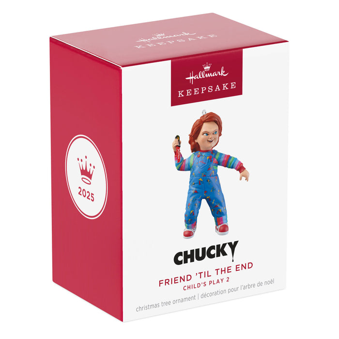 Child's Play 2 Friend 'Til the End Chucky 2025 Ornament