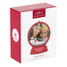 Hallmark Keepsake ornament packaging with a photo of two people labeled 'Mom & Me 2026'