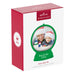 Hallmark Keepsake Christmas ornament packaging with a photo of a man and child, featuring the year 2026.