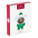 Hallmark Keepsake ornament packaging with a dog photo inside a frame, featuring the year 2026.