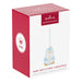 Hallmark Keepsake ornament packaging for 'Baby Boy's First Christmas' with a penguin design.