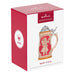 Hallmark Keepsake Beer Stein Christmas ornament packaging on a white background