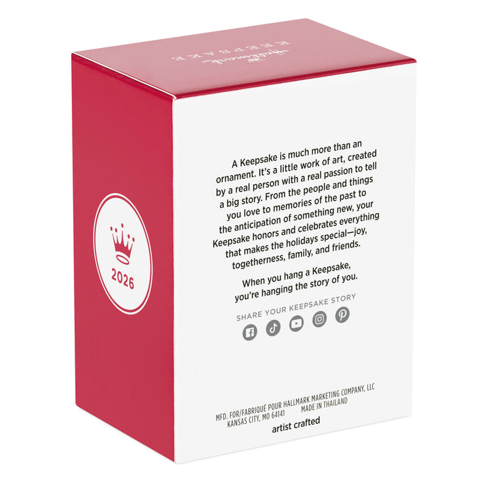 Red and white box with text and a logo on a white background