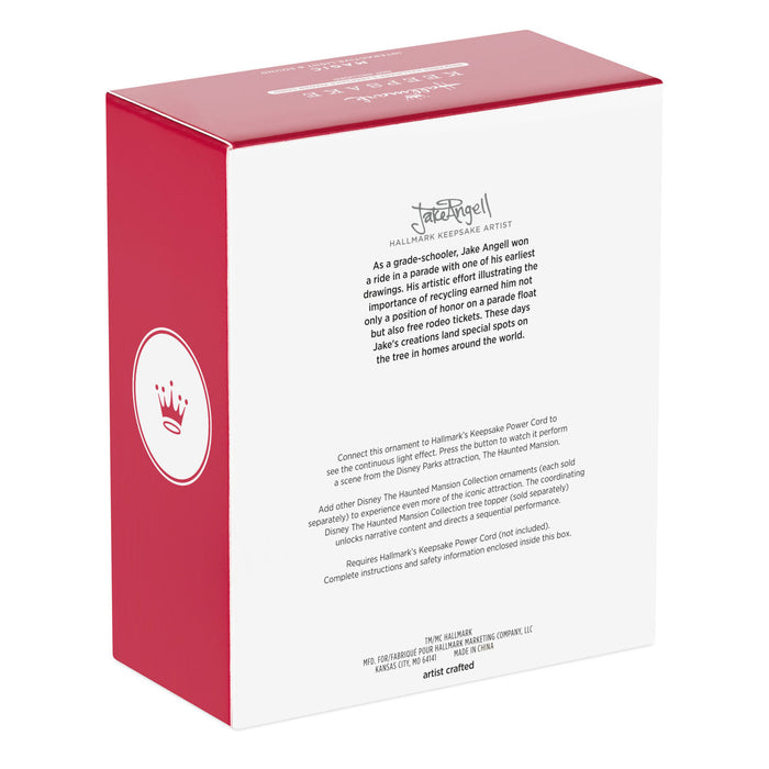 Disney The Haunted Mansion Collection The Opera Singers Ornament With Light and Sound