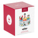 Hallmark Mickey and Friends ornament packaging with red box and white label