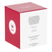 Red and white box with a crown logo and text on a white background