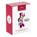 Hallmark Disney Minnie Mouse ornament packaging with 2026 design on a white background