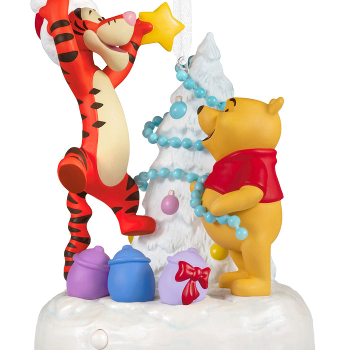 Disney Winnie the Pooh A Tigger-ific Tree Musical Ornament With Light