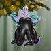 Ornament of Ursula from Disney's 'The Little Mermaid' hanging on a Christmas tree.