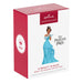 Hallmark Keepsake Christmas ornament packaging featuring Tiana from 'The Princess and the Frog'.