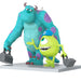 Two animated monster character figures on a white background