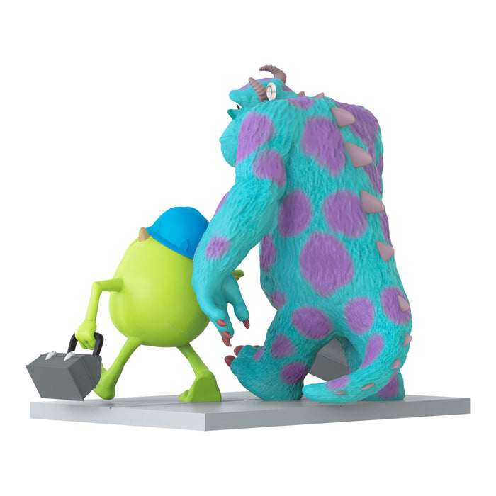 Two colorful animated characters on a white background
