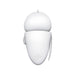 White robot figure on a white background  on a white background