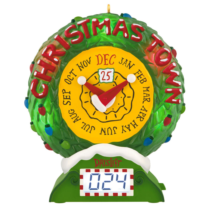 Christmas Town Countdown Disney Tim Burton’s The Nightmare Before Christmas 2025 Ornament