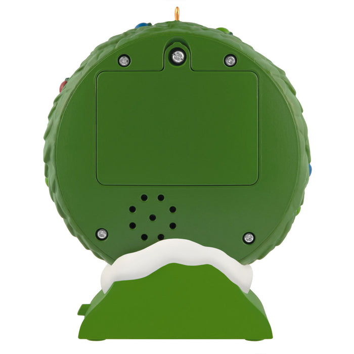 Disney Tim Burton's The Nightmare Before Christmas Christmas Town Countdown Musical 2025 Ornament With Light and Motion