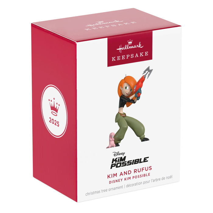 Disney Kim Possible and Rufus 2025 Ornament
