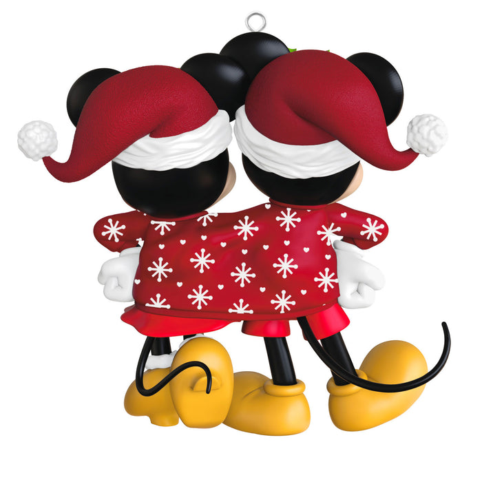 Disney Mickey and Minnie Sweater-Sharing Sweethearts 2025 Ornament