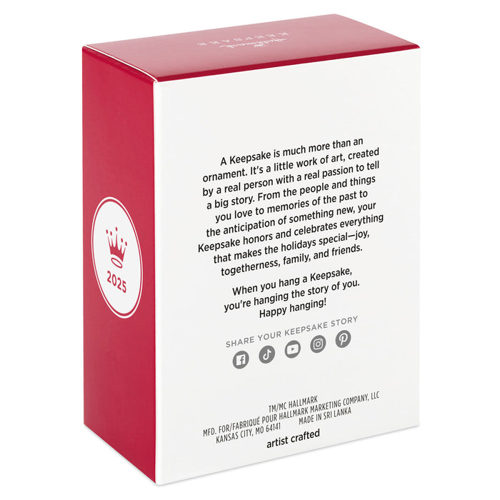 Disney Mickey and Minnie Sweater-Sharing Sweethearts 2025 Ornament