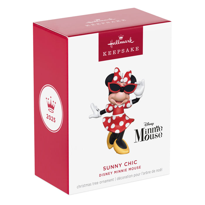 Disney Minnie Mouse Sunny Chic 2025 Ornament