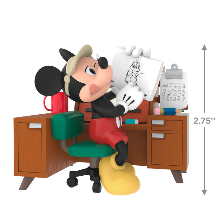 Disney Mickey Mouse From Sketch to Screen 2025 Ornament