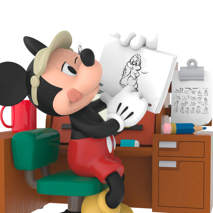 Disney Mickey Mouse From Sketch to Screen 2025 Ornament