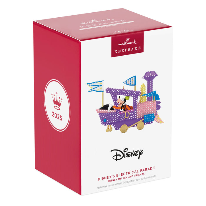Disney Mickey and Friends Disney's Electrical Parade Musical 2025 Ornament With Light