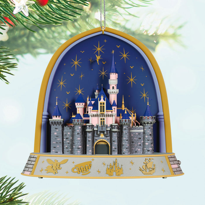 Disneyland 70th Anniversary A Magical Celebration 2025 Musical Ornament With Light