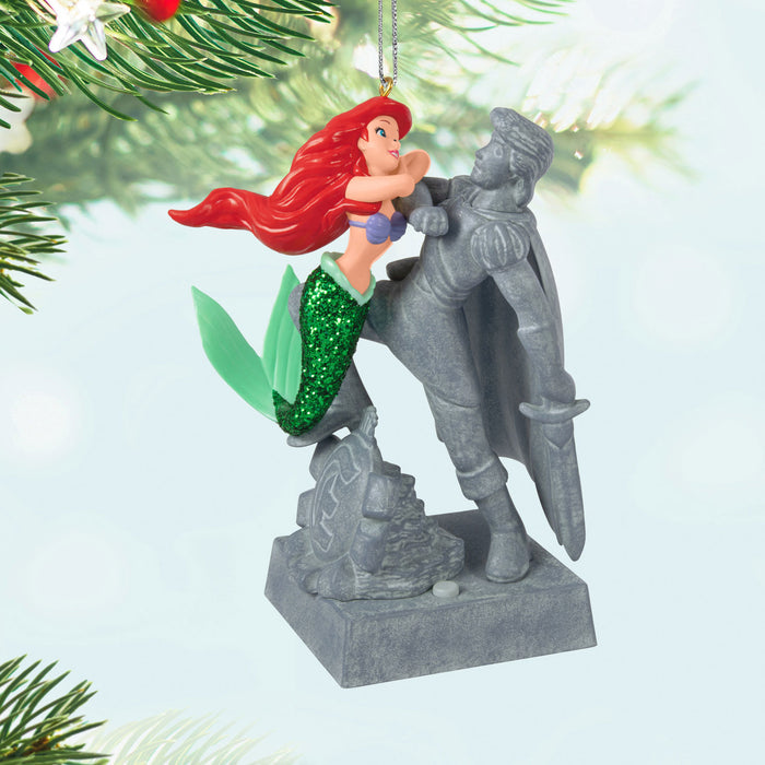 Disney The Little Mermaid Ariel and the Prince 2025 Ornament With Sound