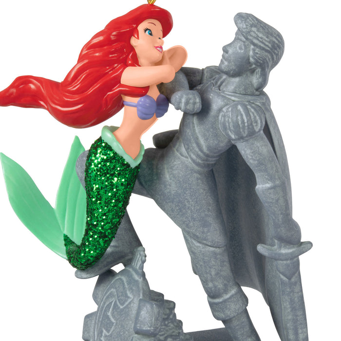 Disney The Little Mermaid Ariel and the Prince 2025 Ornament With Sound
