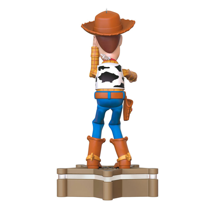 Disney/Pixar Toy Story Collection Sheriff Woody Ornament With Light and Sound