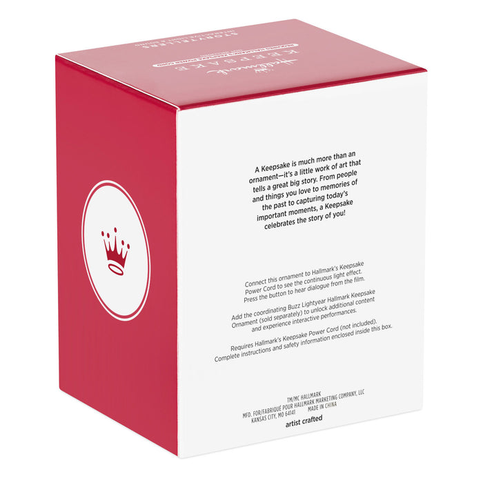 Disney/Pixar Toy Story Collection Sheriff Woody Ornament With Light and Sound