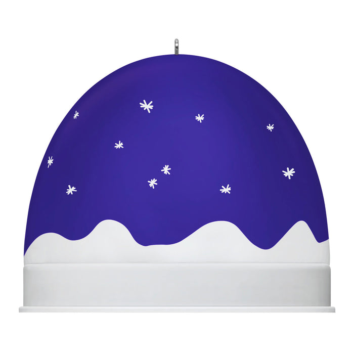 Disney/Pixar Knick Knack Snow Globe Escape Plan 2025 Ornament