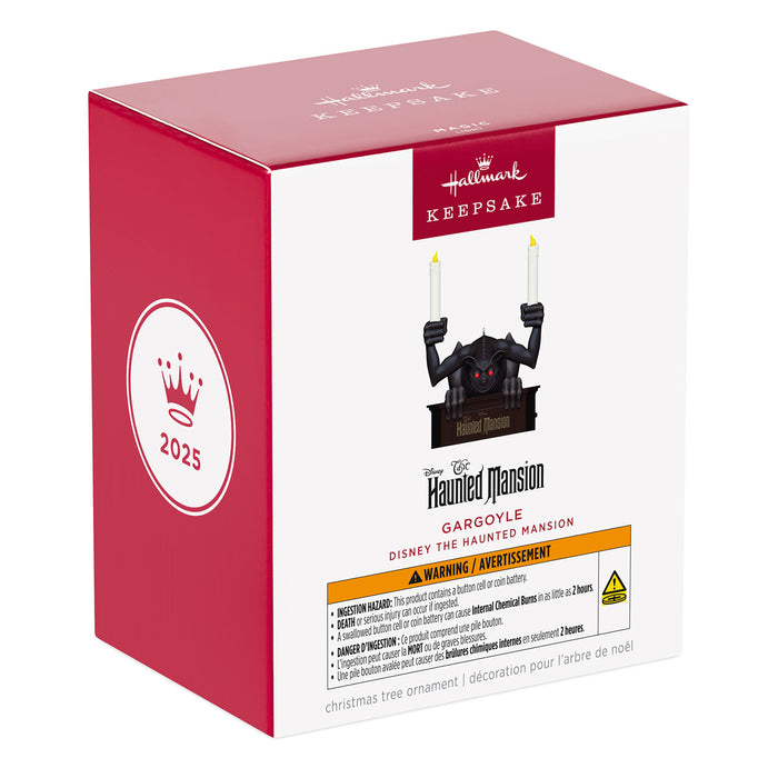 Disney The Haunted Mansion Gargoyle 2025 Ornament With Light