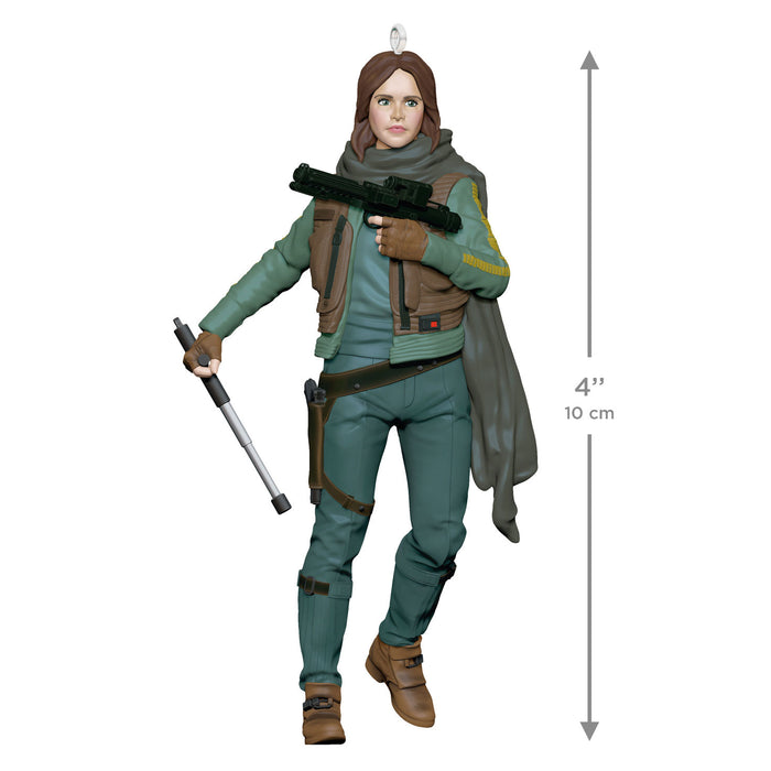 Action figure with a measurement indicator on a white background