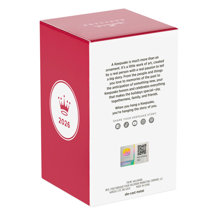 Red and white box with text and a logo on a white background