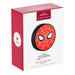 Hallmark Spider-Man Christmas ornament packaging on a white background