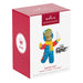 Hallmark Keepsake Christmas ornament packaging featuring a character in a snow day outfit.