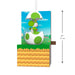  Yoshi ornament with umbrella on a stand, featuring dimensions.