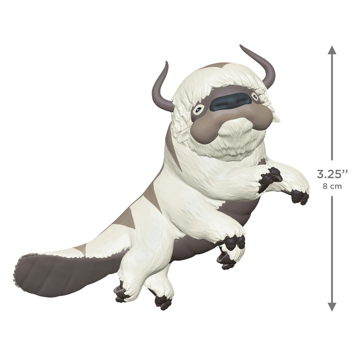 Stylized animal figure with measurement details on a white background