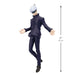 Anime character figurine with measurement indicator on a white background