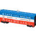 Model train car with 'State of Maine' and 'Bar & Bangor Products' branding on a white background