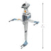 Star Wars toy figure of a space station with height measurement on a white background