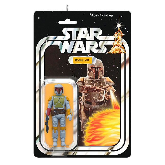 Star Wars Boba Fett action figure packaging on a white background