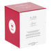 Red and white hallmark packaging on a white background