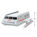 Model spaceship with 'U.S.S. Enterprise' and 'Galileo' branding on a white background