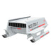 Model of a spaceship engine with 'NCC-1701/7' and 'USS Enterprise' text on a white background
